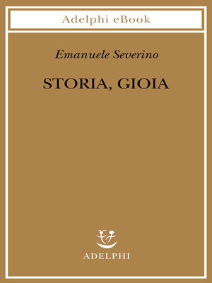 cover image of Storia, Gioia